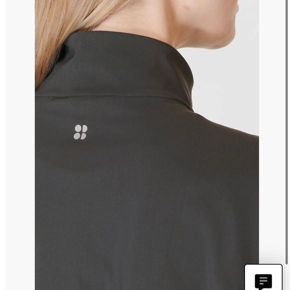 SWEATY BETTY EXPLORER 1/2 ZIP CROPPED MIDLAYER PULLOVER JACKET SWEATSHIRT NWT XL - Picture 5 of 13